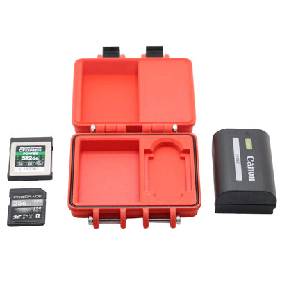 Battery and Memory Card Box for Canon LP-E6