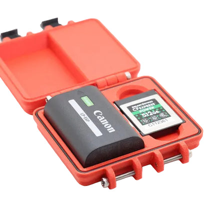 Battery and Memory Card Box for Canon LP-E6