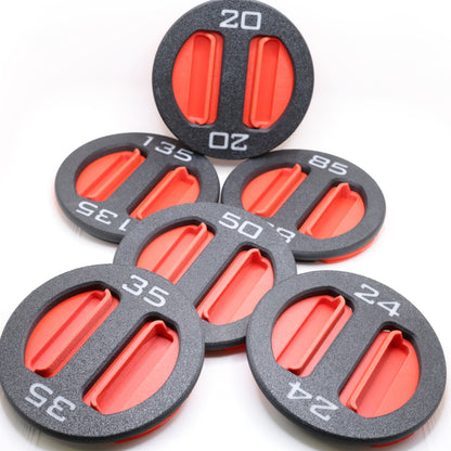 Canon Cinema Front Lens Caps with Glow-in-the-dark Numbers