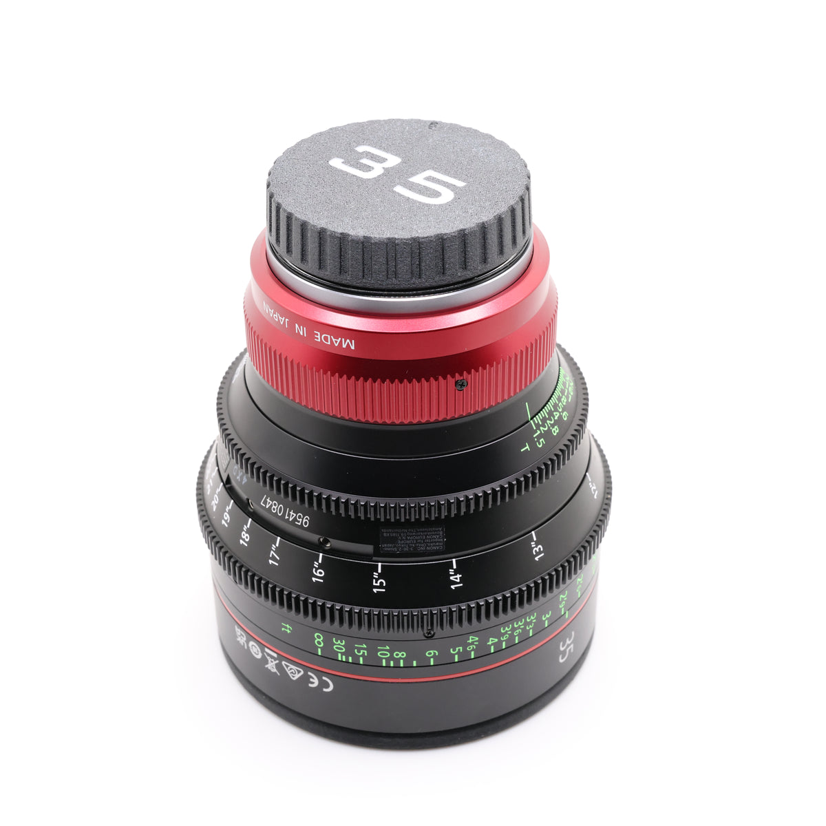 Canon RF Rear Caps with Glow-in-the-dark Numbers