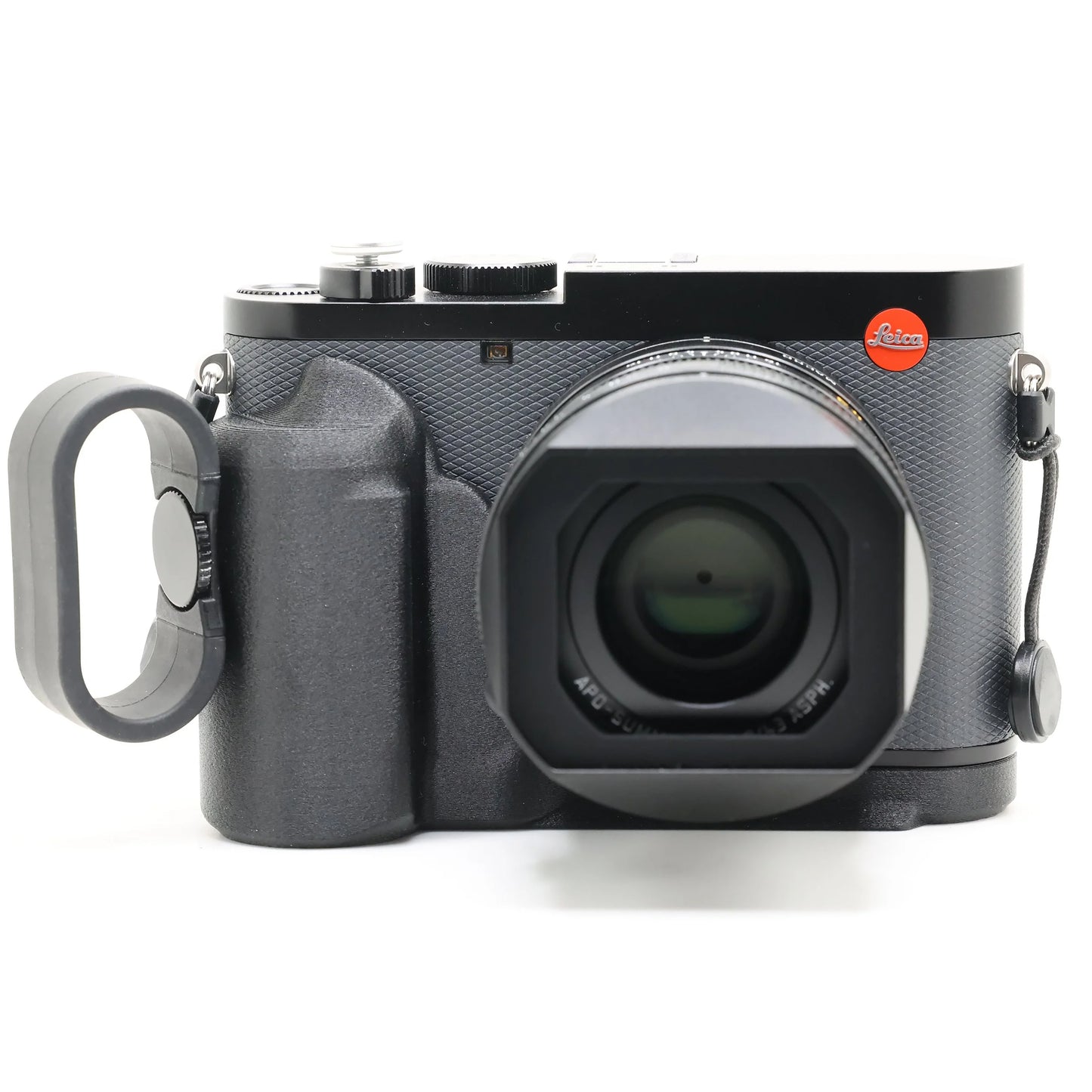Hand Grip for Leica Q3 / Q3 43 with Finger Loop Socket / Apple Airtag Socket / Arca Swiss Dovetail