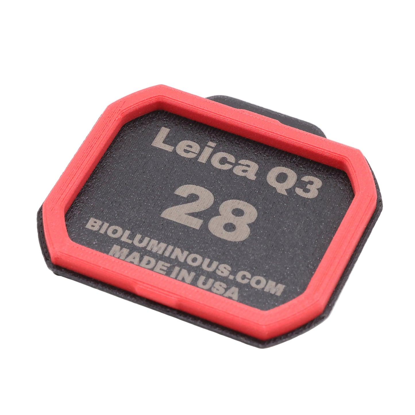Tapa de lente para Leica Q3 con parasol cuadrado OEM (28/43/Monochrom)