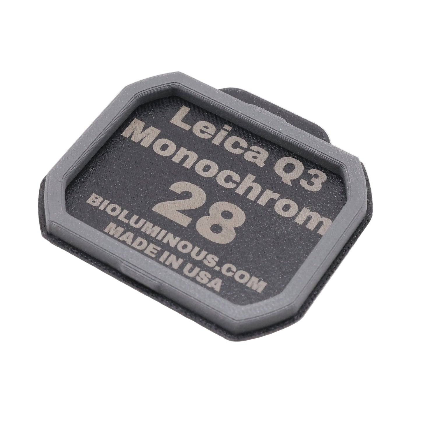 Tapa de lente para Leica Q3 con parasol cuadrado OEM (28/43/Monochrom)