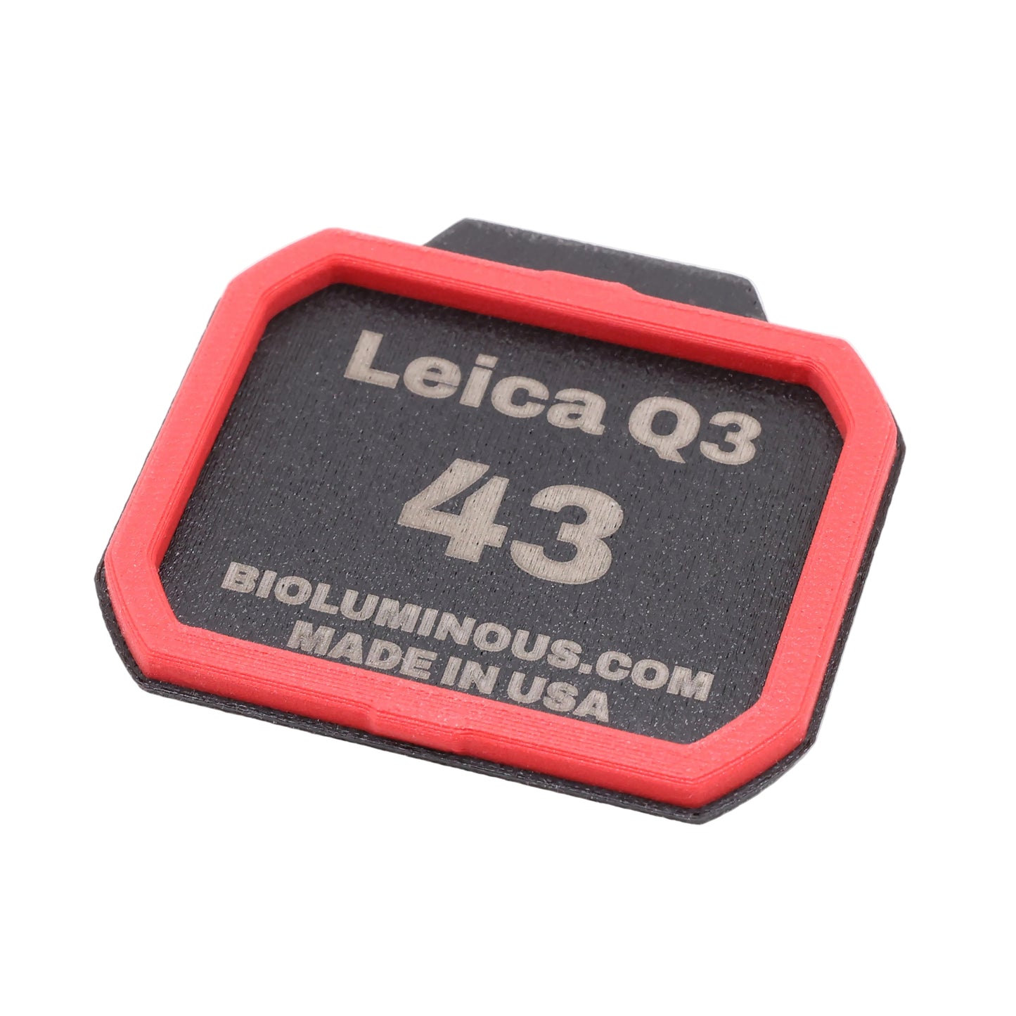 Tapa de lente para Leica Q3 con parasol cuadrado OEM (28/43/Monochrom)